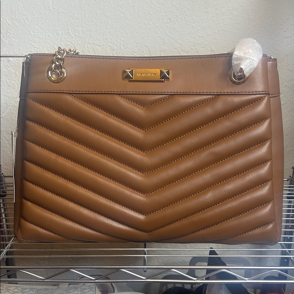 Michael Kors Whitney Brown Quilted Women's Bag